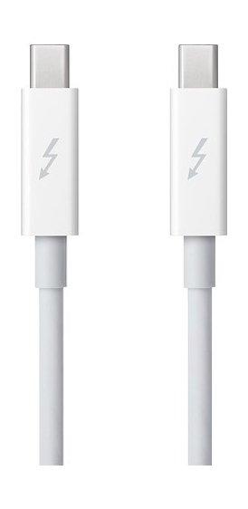 Apple 0.8 Meter Thunderbolt 3 USB‑C Cable (MQ4H2ZM/A) - White