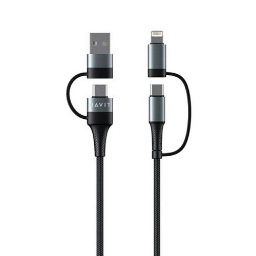 Havit Mobile Series-USB cable CB6244 - Black/Grey