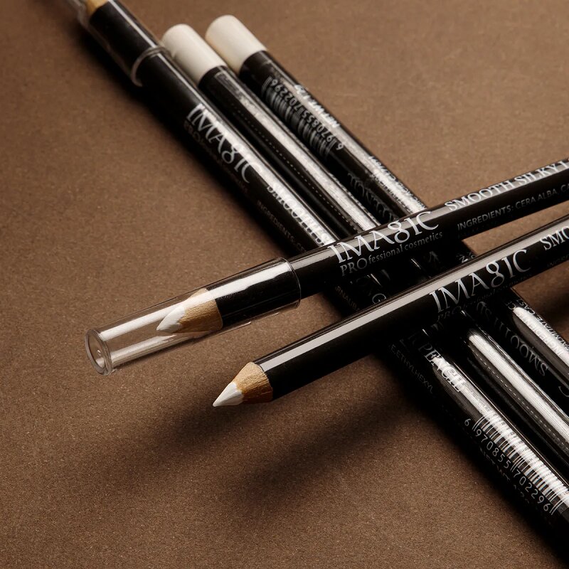 Imagic Professional Cosmetics Smooth Silky Long Liner Pencil 1 Pcs – White