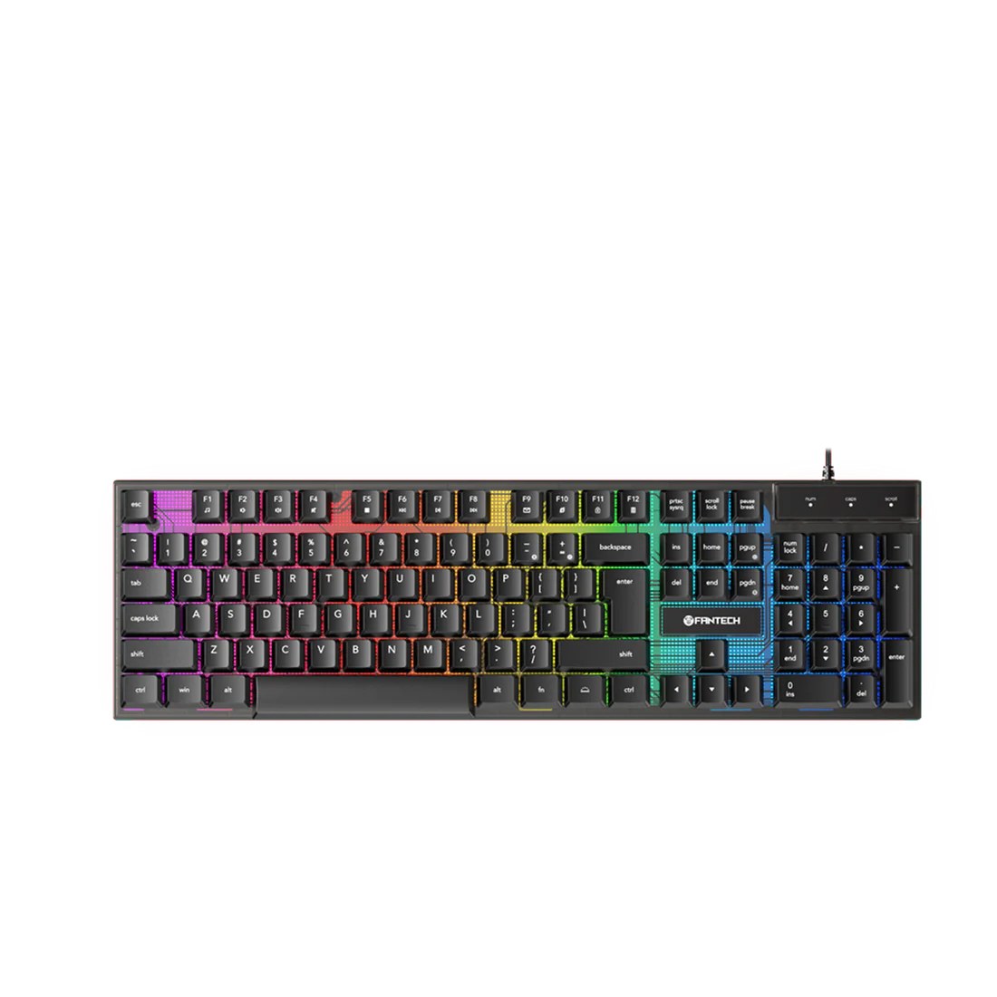 Fantech P51 5-in-1 Gaming Combo Set Keyboard Combo with Mouse / Mousepad / Headset / Headset Stand