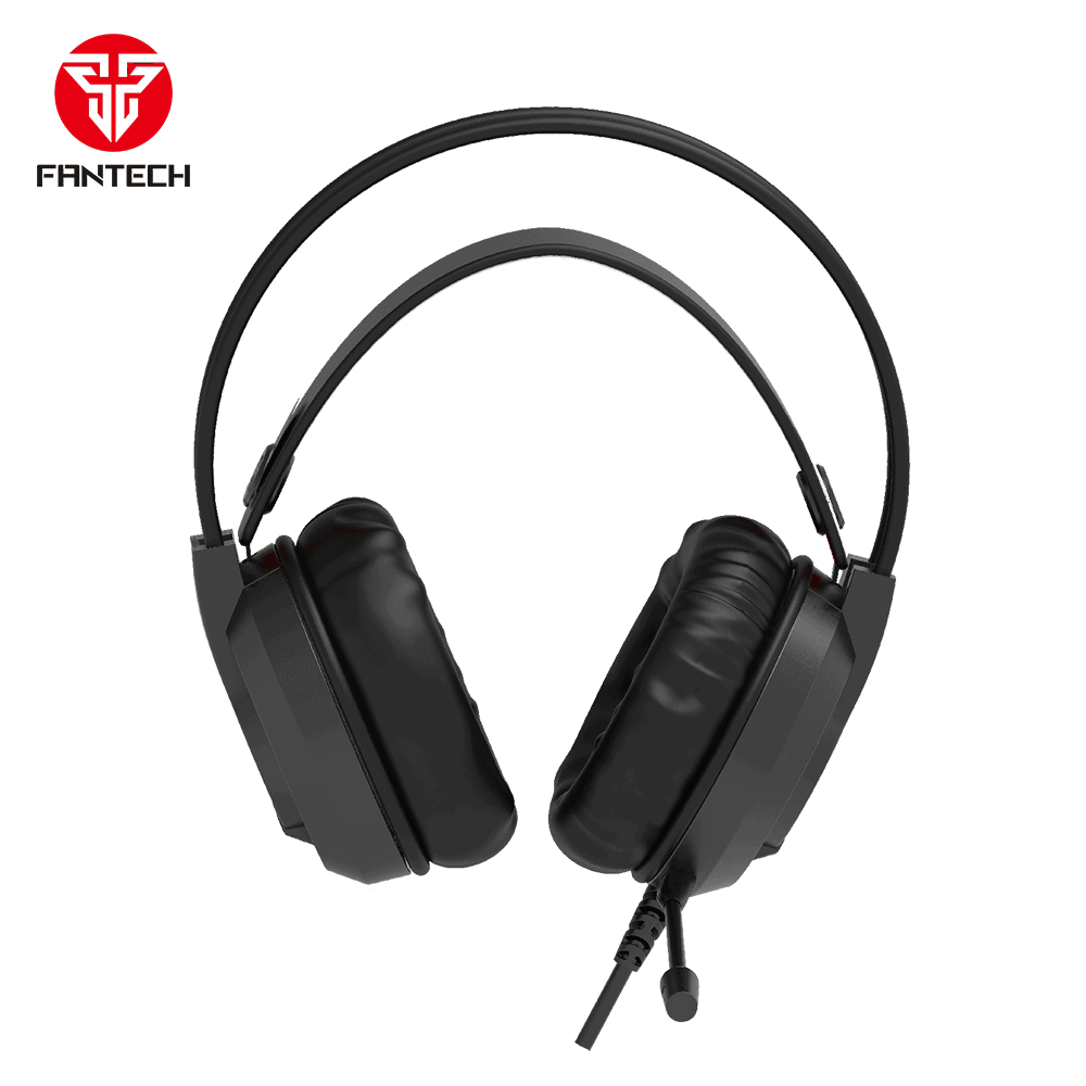Fantech Stereo 3.5MM Gaming Headset with 7 RGB - Black
