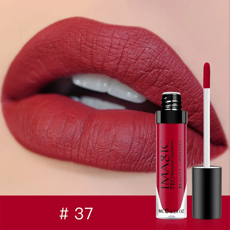 Imagic Professional Cosmetics - Beauty Lip Gloss LP-202/37 - Red
