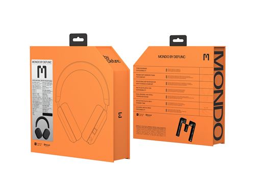Defunc MONDO by Defunc Over-Ear Bluetooth Headset - Clear