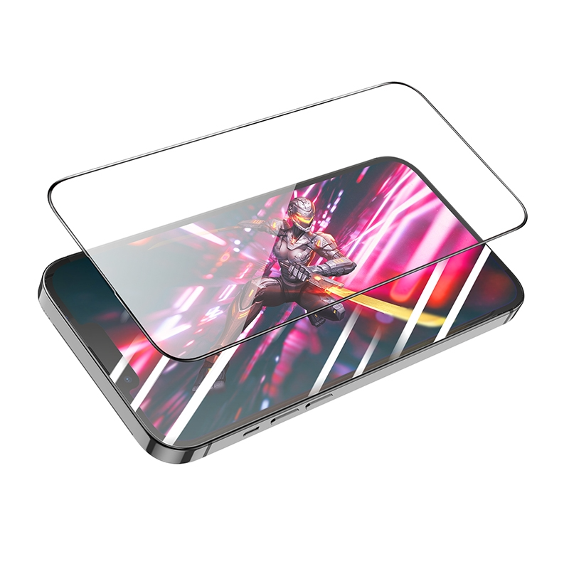Hoco 9d Large Arc Anti Spy Glass for iPhone 15 (A34 Plus)