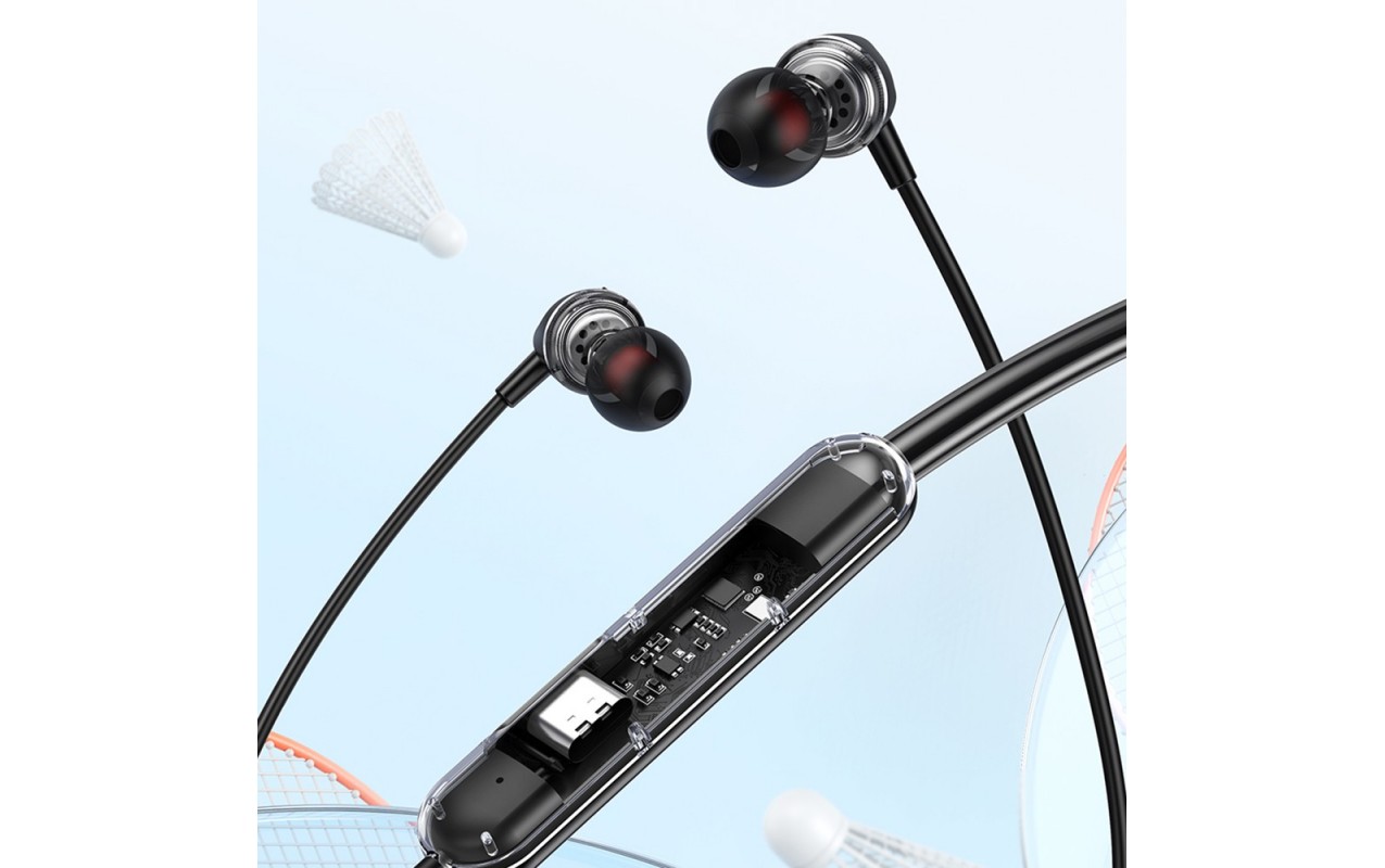 Hoco ES65 Dream Sports True Wireless Headphones - Black