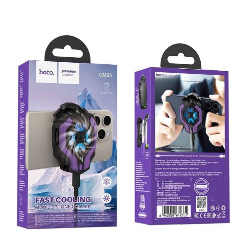 Hoco Gamin Ambitious Cooling Mobile Phone Fan GM26