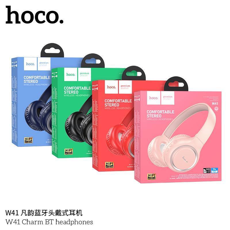 Hoco W41 Charm BT Headphones - Black