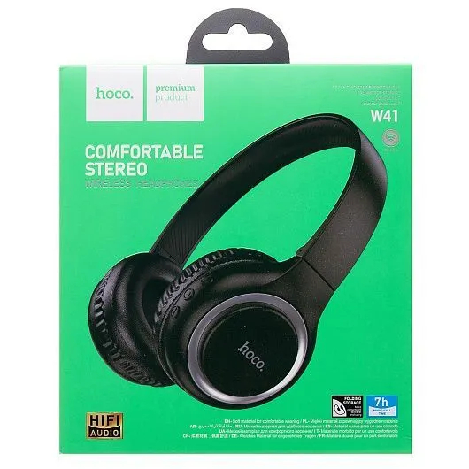 Hoco W41 Charm BT Headphones - Black