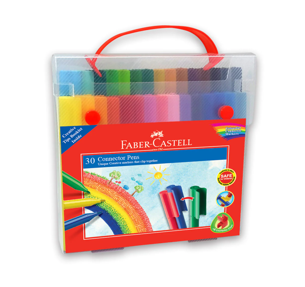 Faber-castell Connector Pen Gift Box Set of 30 Colours