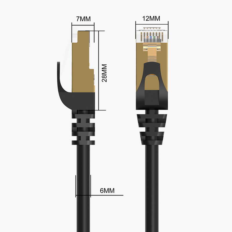 Orico CAT7 10000Mbps Ethernet Cable 5m - Black