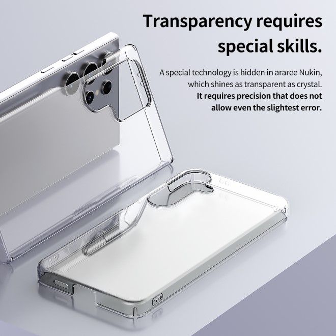 Araree Nukin Case for Samsung Galaxy S24 Plus - Clear