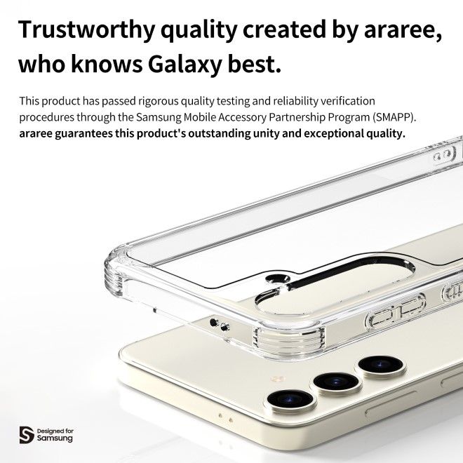 Araree Flexield TPU Case For Samsung Galaxy S24 Plus - Clear