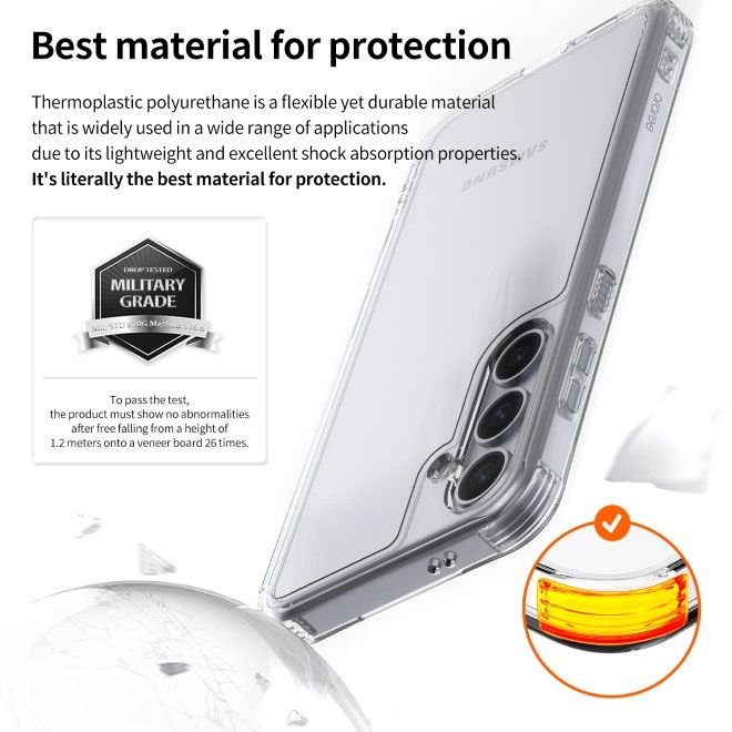 Araree Flexield TPU Case For Samsung Galaxy S24 Plus - Clear