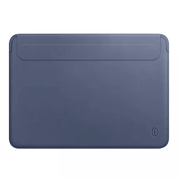 WiWu Skin Pro Slim Stand Sleeve For Macbook Pro 16 - Blue