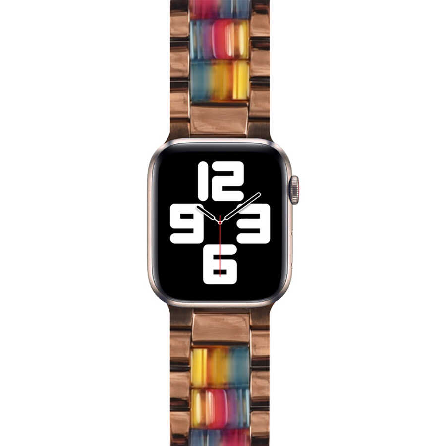 WiWu Resin Steel Belt For Apple Watch 42 /44 /45 /49 Mm - Colorful