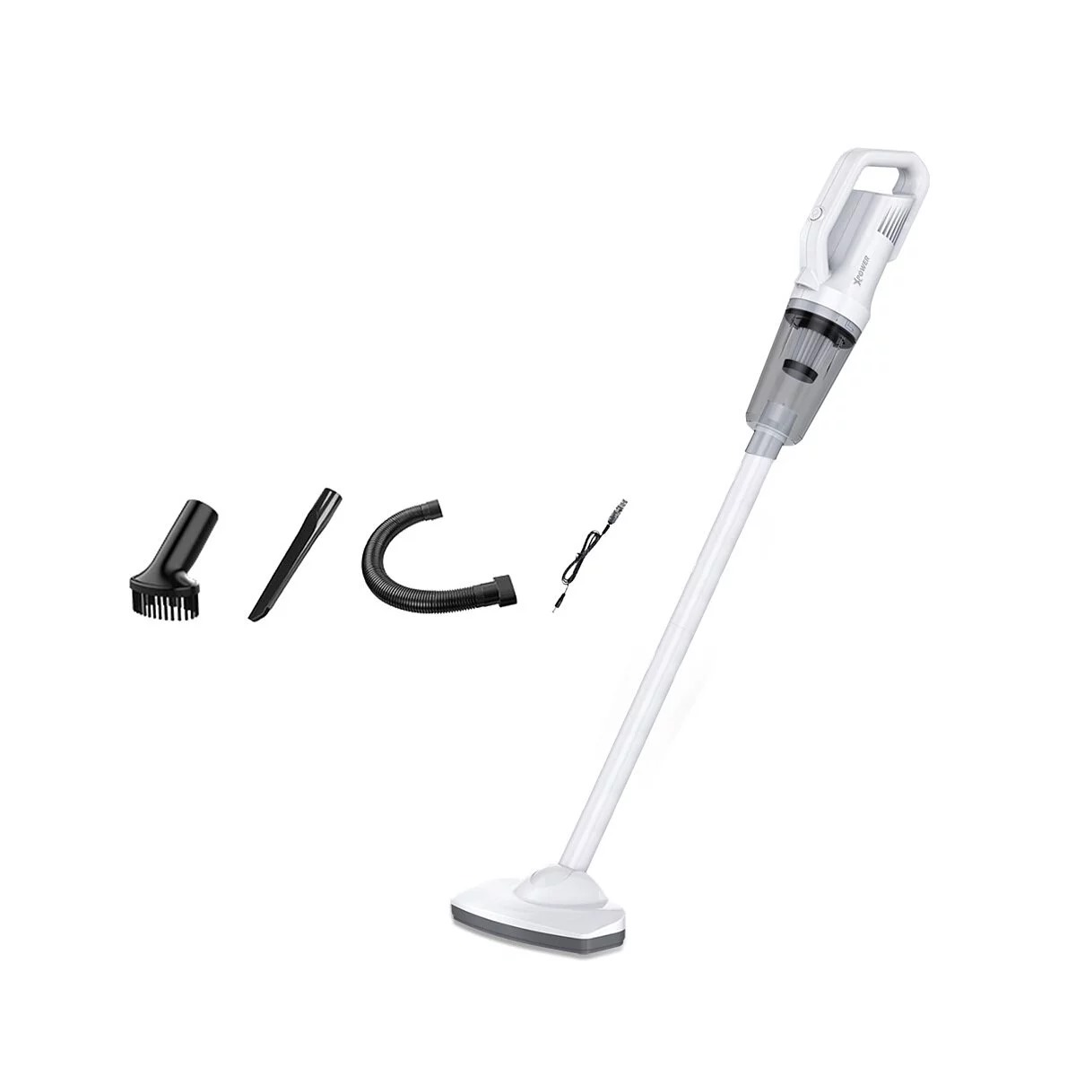 XPower VC4 4In1 Cordless Vacuum Cleaner 6000mAh Battery - White