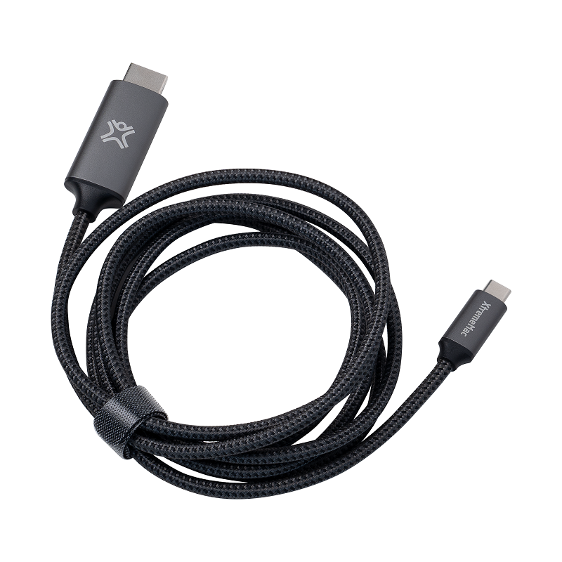 XtremeMac Type-C To HDMI Nylon Braided Cable - 2M