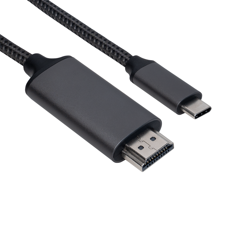 XtremeMac Type-C To HDMI Nylon Braided Cable - 2M