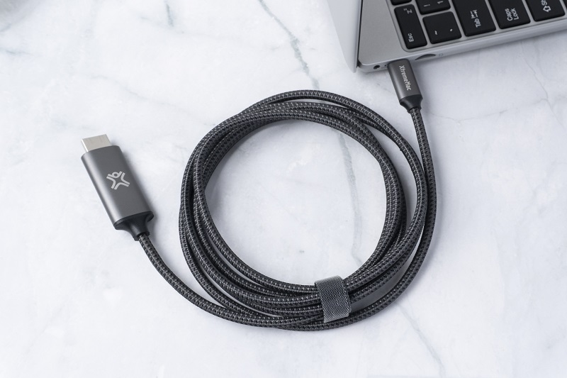 XtremeMac Type-C To HDMI Nylon Braided Cable - 2M