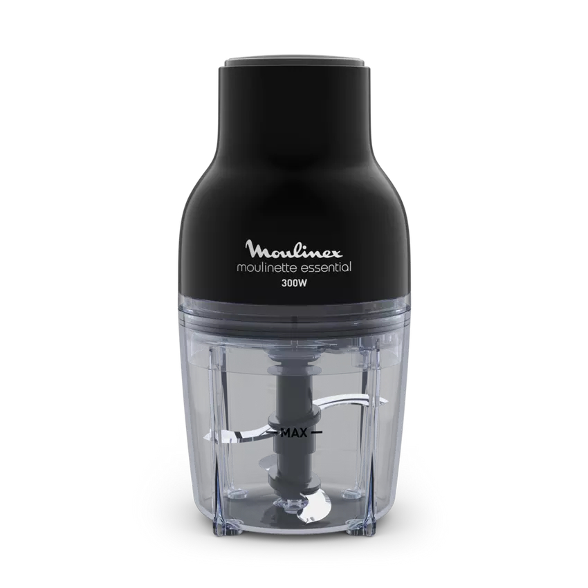 Moulinex Electric Food Chopper, 300W, 400ml, Black