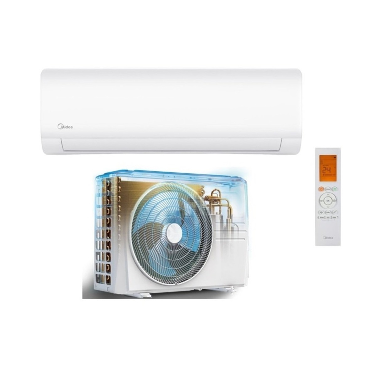 Midea Split AC 31,400 BTU