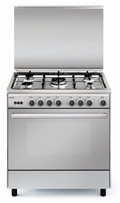 Royxon Gas Cooker 5 Burner 80x60 Turnspit