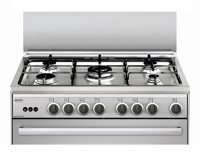 Royxon Gas Cooker 5 Burner 80x60 Turnspit