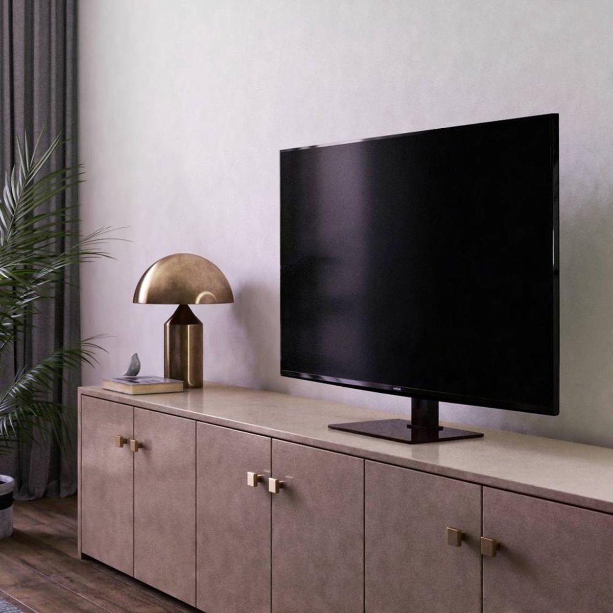Hama Full Motion TV Stand, 165 Cm (65") - Black