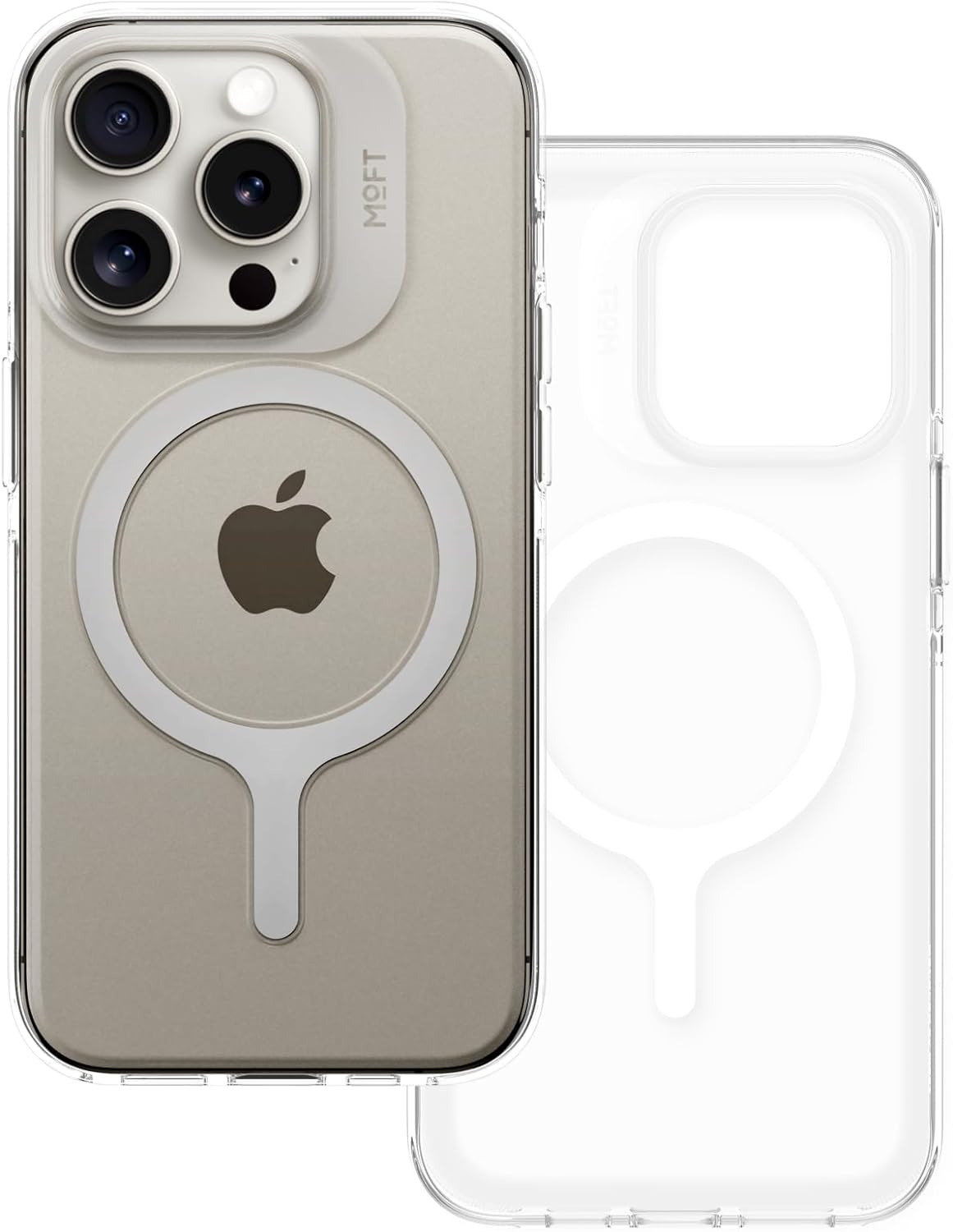MOFT Magnetic Snap Case (MagSafe) for iPhone 15 Pro - Clear