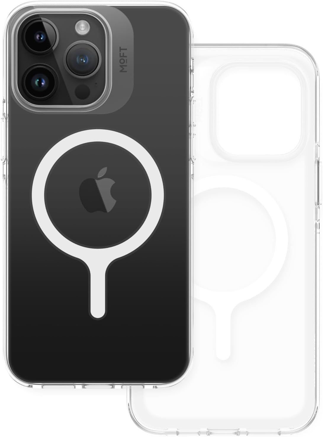 MOFT Magnetic Snap Case (MagSafe) for iPhone 15 Pro Max - Clear