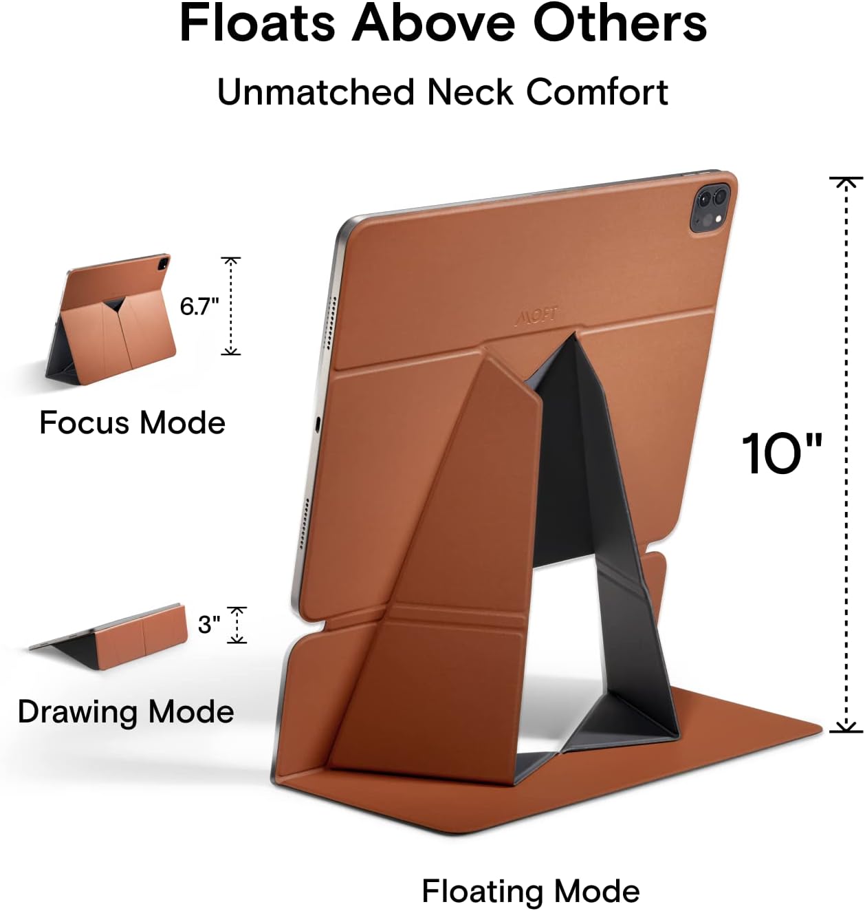 MOFT Tablet Case iPad Pro 11 in(2nd/3rd/4th Generation) Tablet Stand - Brown