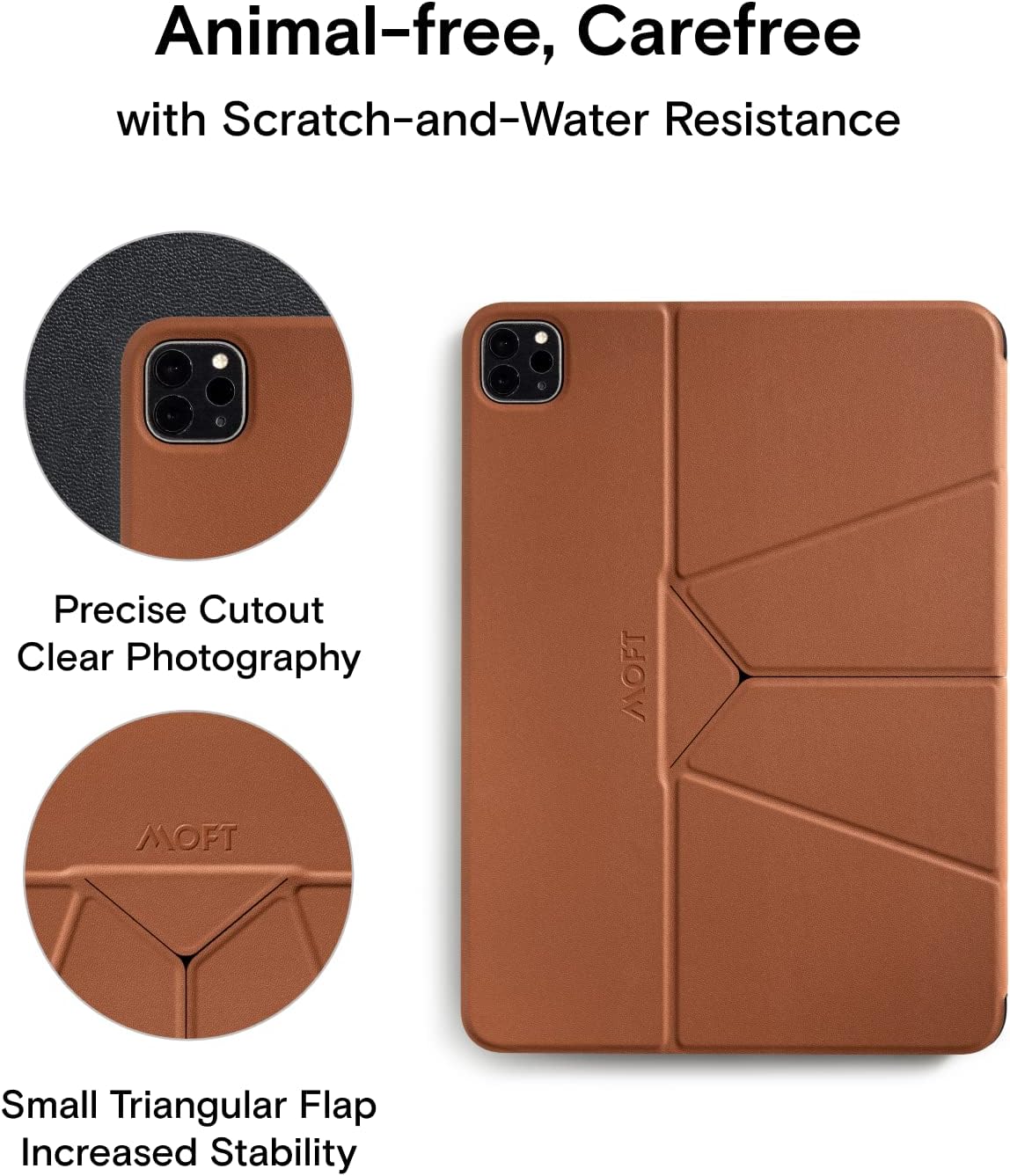 MOFT Tablet Case iPad Pro 11 in(2nd/3rd/4th Generation) Tablet Stand - Brown