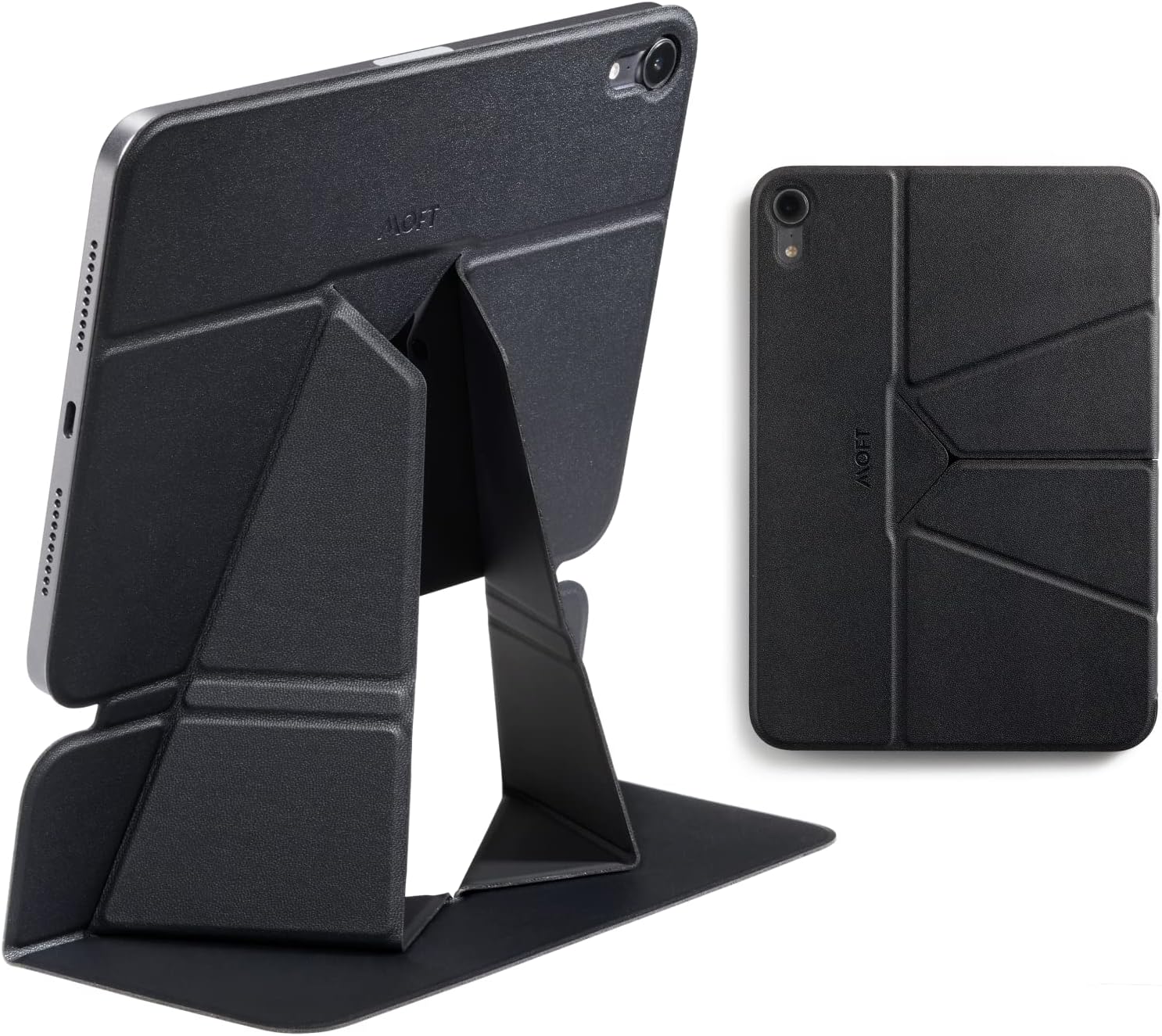 MOFT Tablet Case with Mini 6th Generation Snap Float Folio Tablet Stand - Black