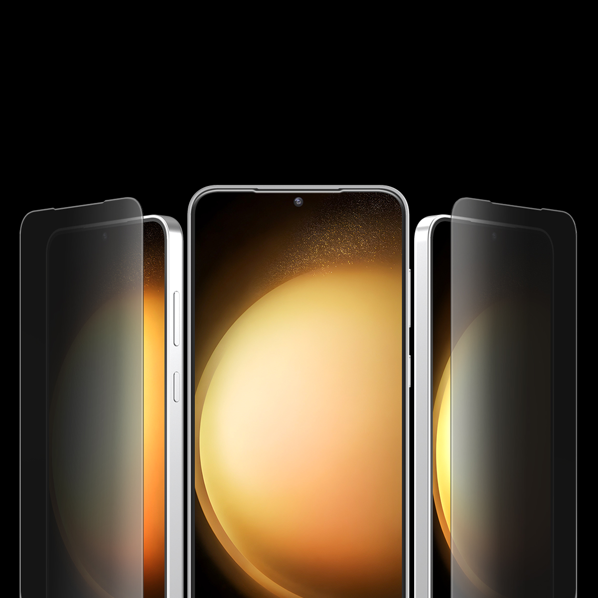 Araree Core Glass Screen Protector for Samsung Galaxy S24 Ultra - Privacy Black