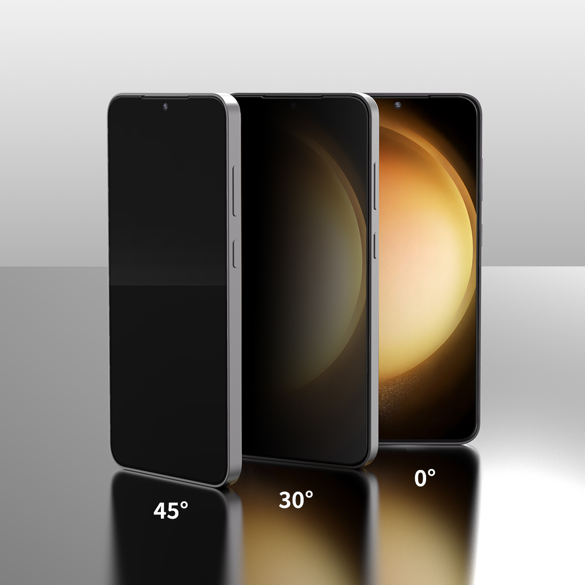 Araree Core Glass Screen Protector for Samsung Galaxy S24 Ultra - Privacy Black