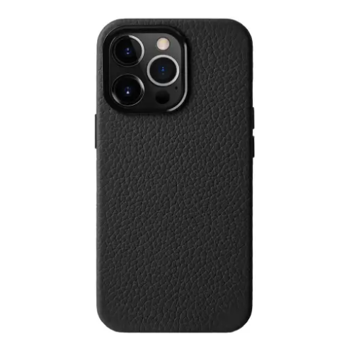 Melkco Origin Paris Magsafe Leather Case For iPhone 14 Pro Max - Black
