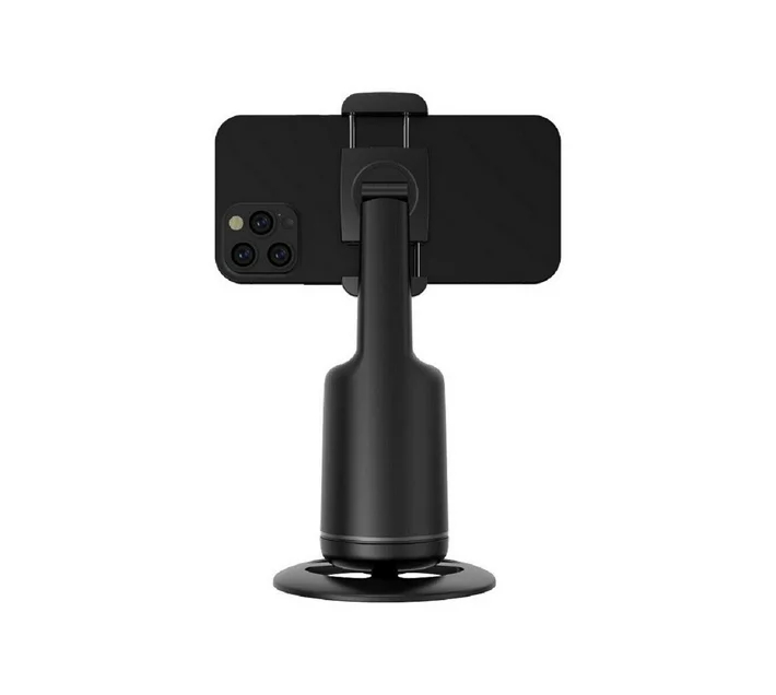 Hoco 360° Ai Face Tracker Tripod Holder - Black
