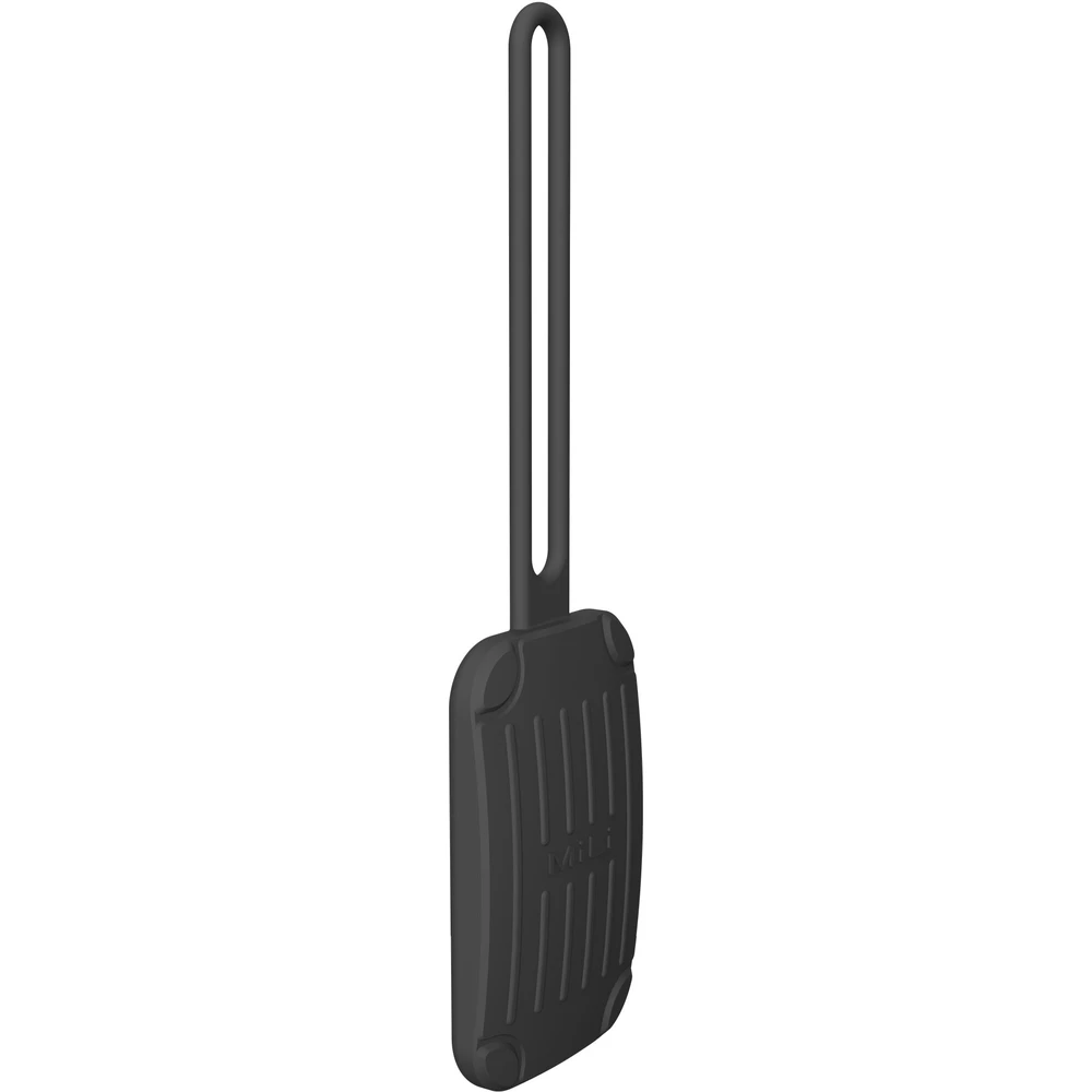 MiLi MiTag Plus Bluetooth Item Finder With Luggage Tag Works with Apple Find My -Black