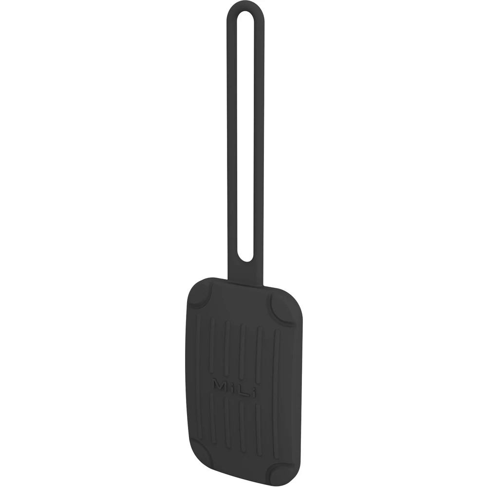 MiLi MiTag Plus Bluetooth Item Finder With Luggage Tag Works with Apple Find My -Black