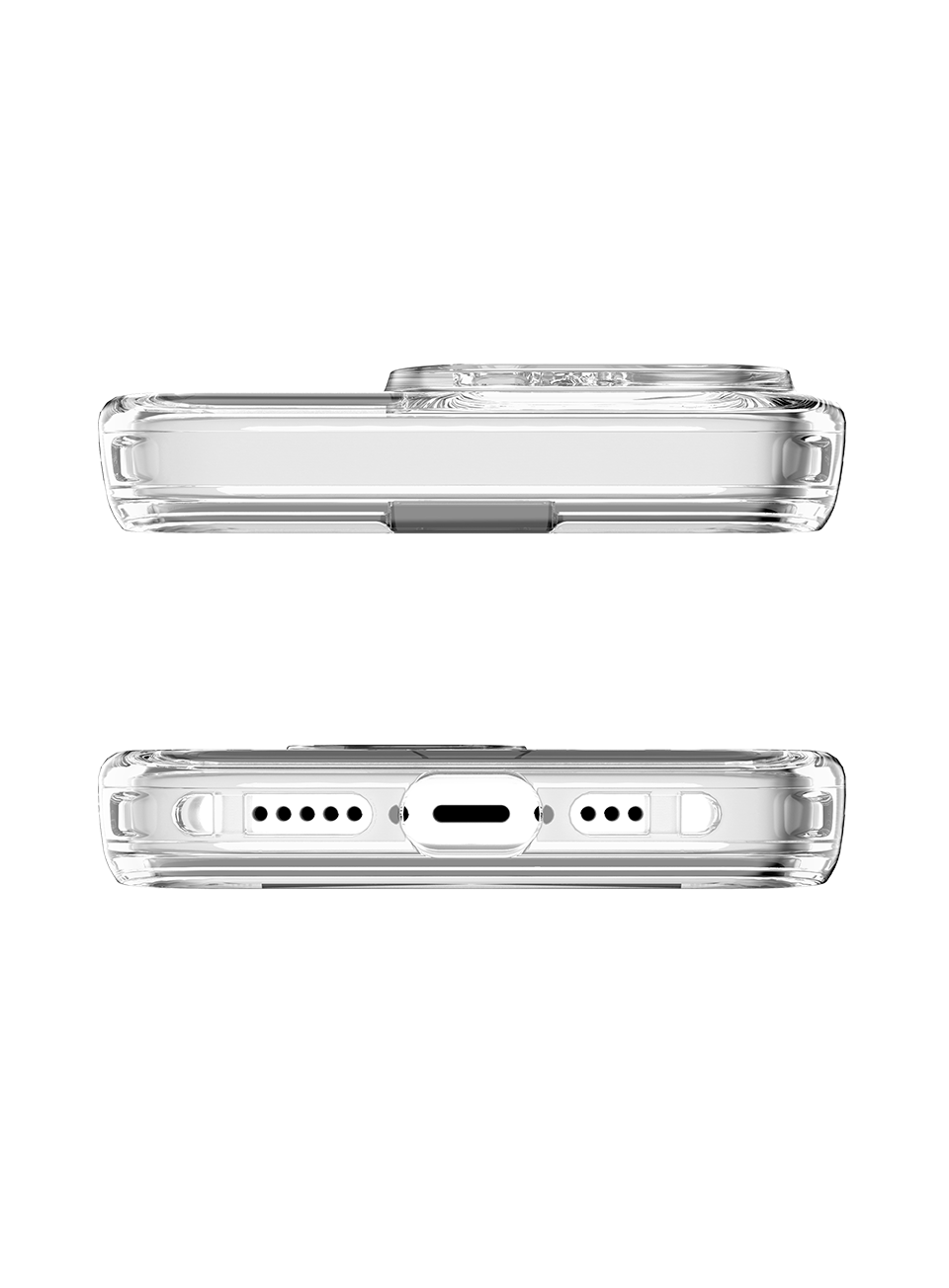 Itskins Avana Aura Series Case Magsafe Compatible With Camera Lens Protector For iPhone 15 Pro - Aura Black