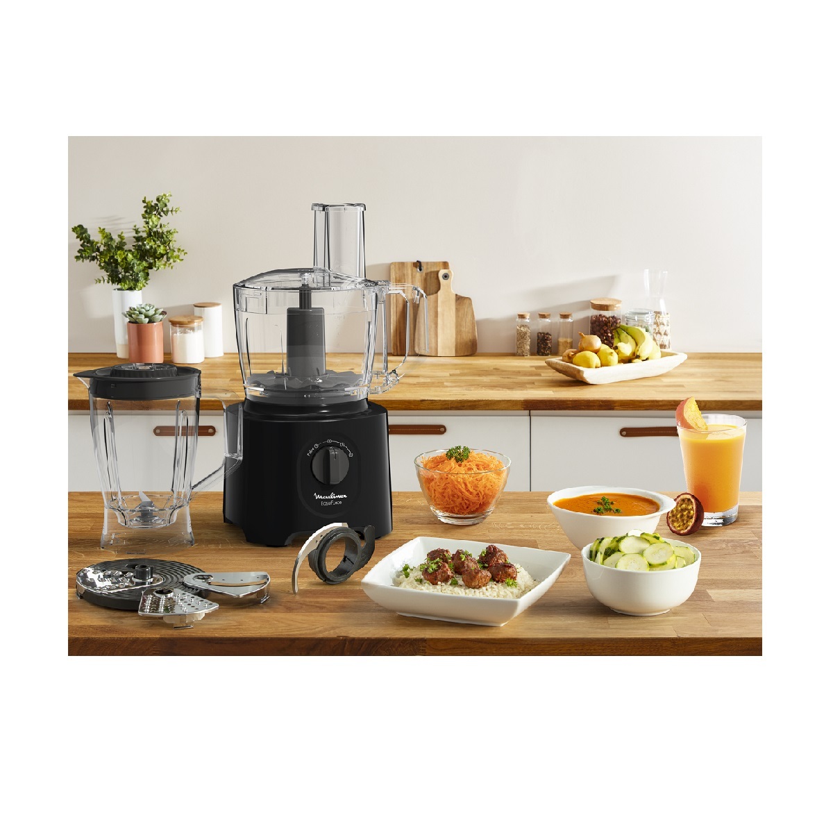 Moulinex Food Processor 800 Watts 25 Function Black Buy Online