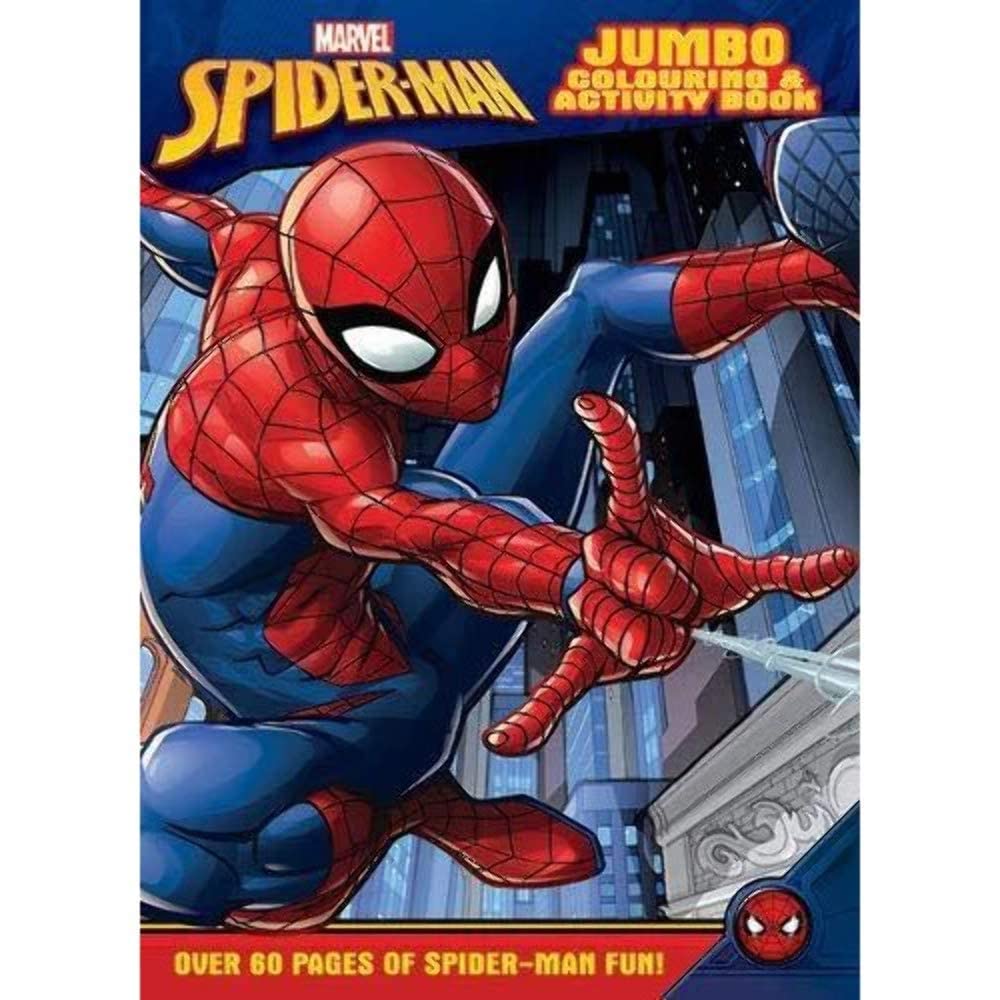 Skoodle Spider-Man: Jumbo Colouring and Activity Book