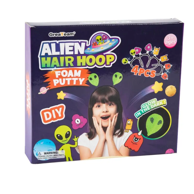 Greateam Alien Hair Hoop Foam Putty