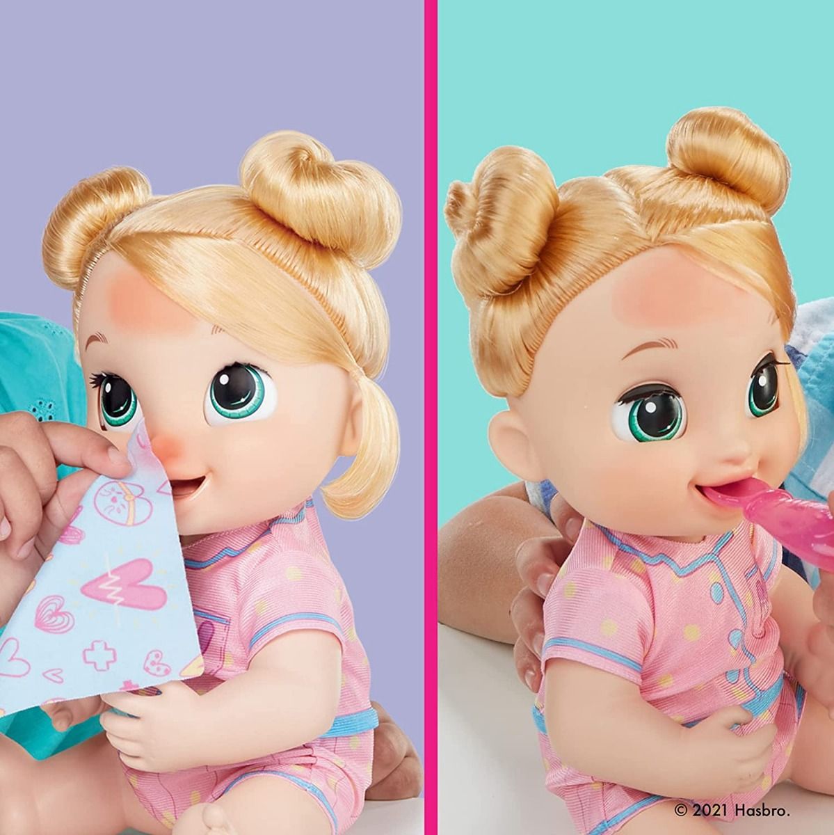 Baby Alive Hasbro Lulu Achoo Interactive Doctor Play Doll 12inch