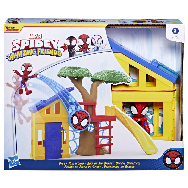 Hasbro Marvel Spidey & His Amazing Friends Spidey Playground Playset