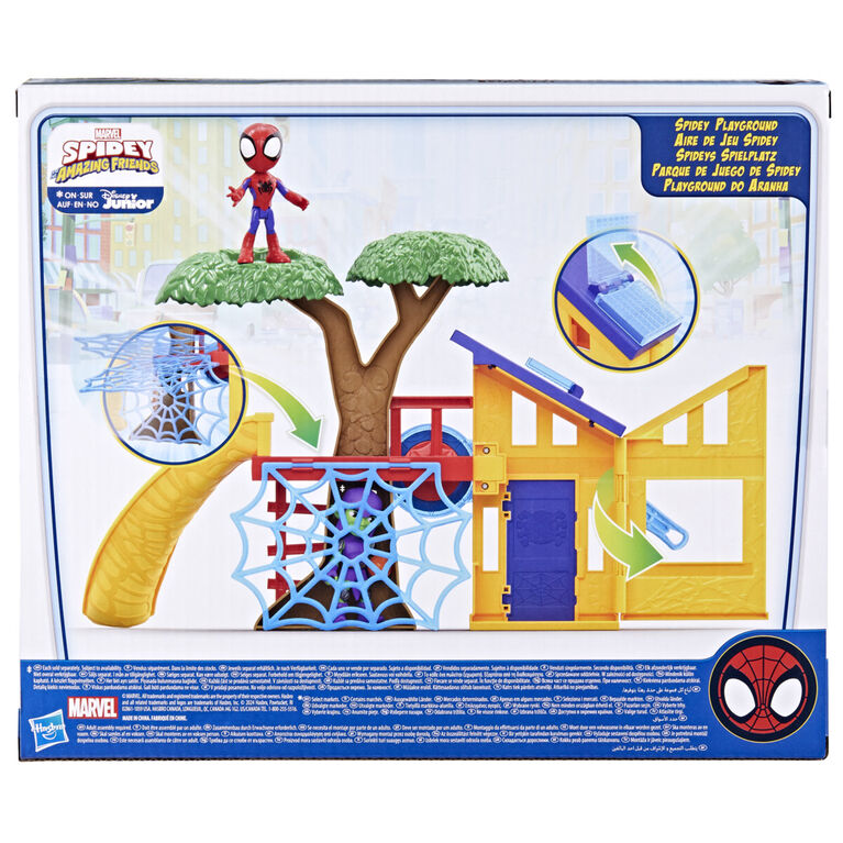 Hasbro Marvel Spidey & His Amazing Friends Spidey Playground Playset