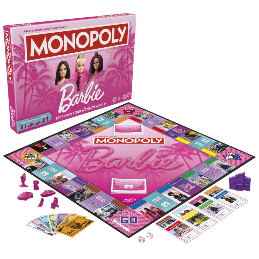 Monopoly Hasbro Barbie Edition Board Game