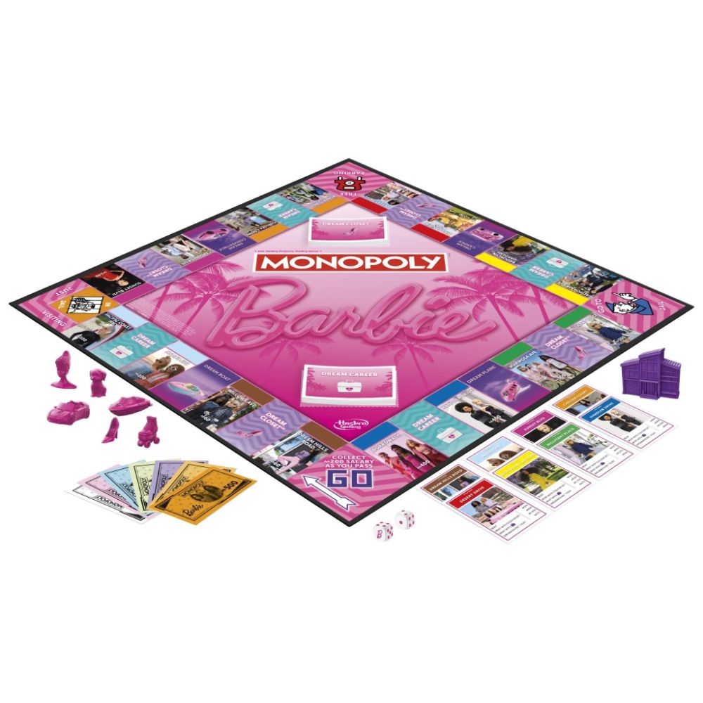 Monopoly Hasbro Barbie Edition Board Game