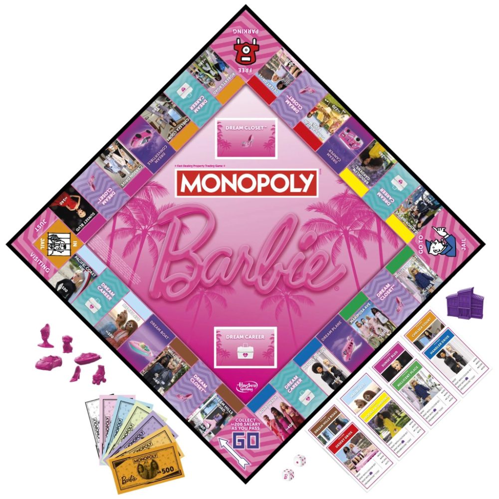 Monopoly Hasbro Barbie Edition Board Game