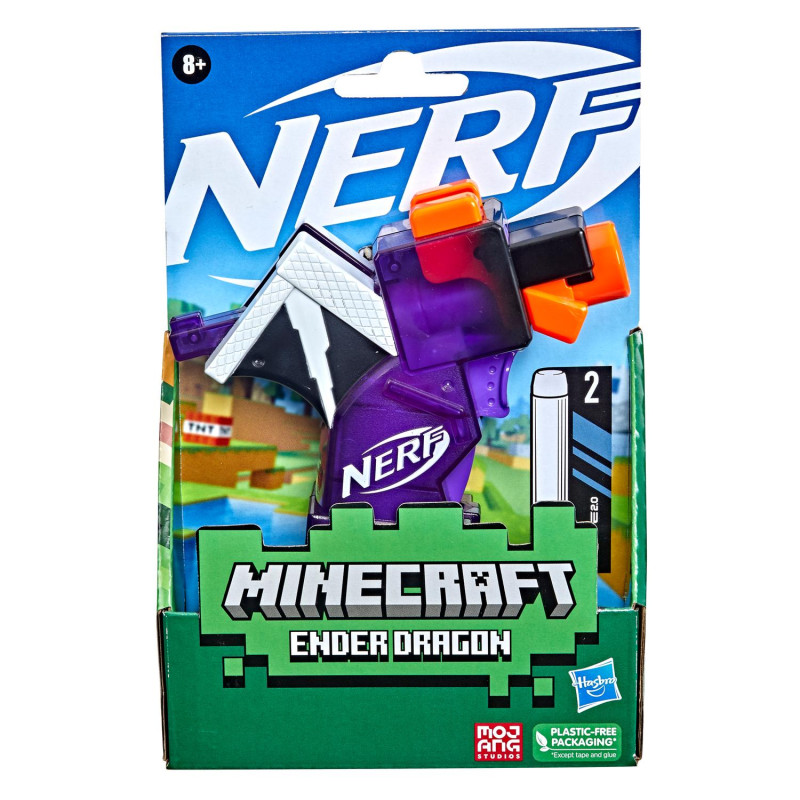 Nerf Hasbro Microshots Minecraft Ender Dragon